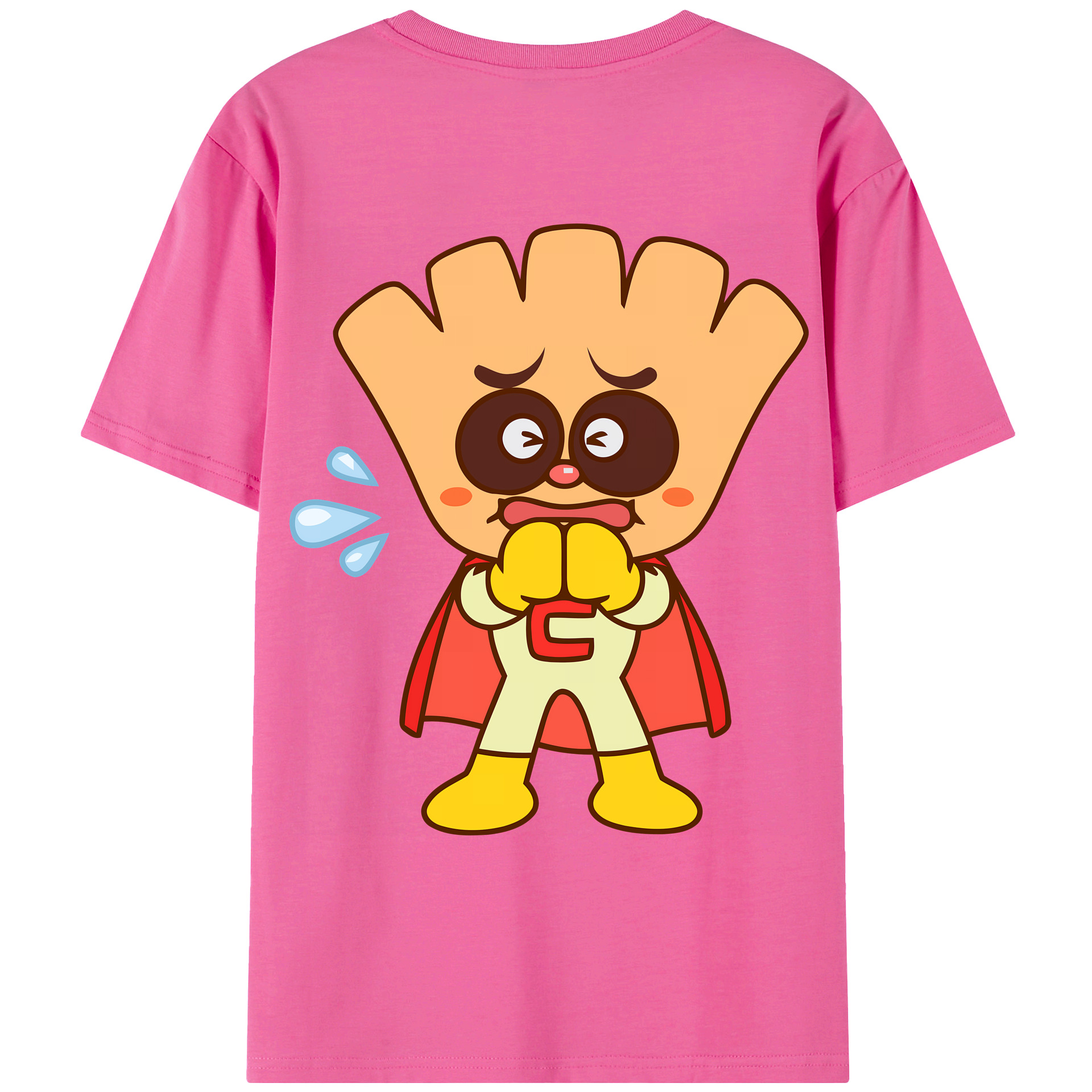 （画像用） アンパンマン Anpanman レディース半袖Tシャツ(バックプリント)